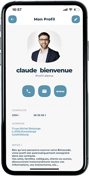 Bimscard, la carte de visite digitale 